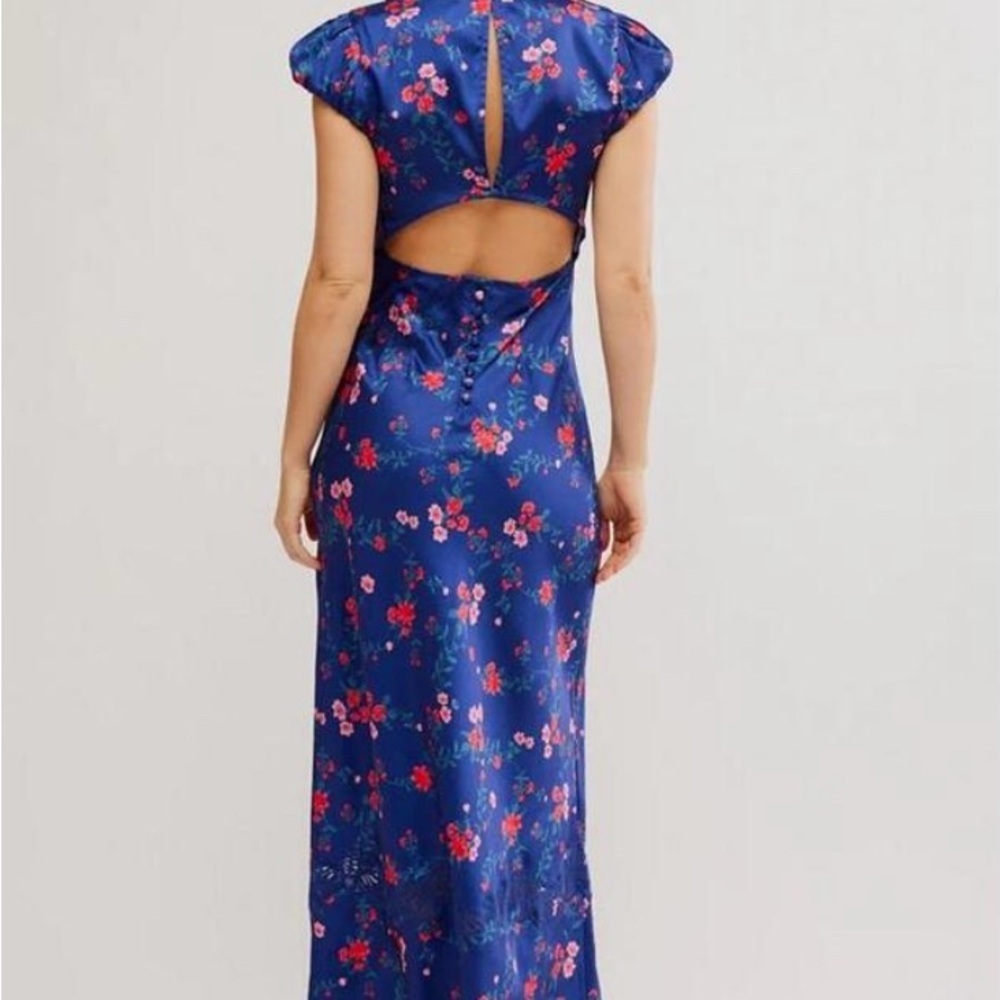 Free People Blue Floral Dress - Picture 3 of 7